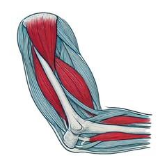 尺側手根屈筋 Flexor carpi ulnaris muscle