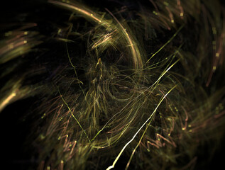 Imaginatory fractal abstract background Image