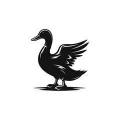 illustration of a duck