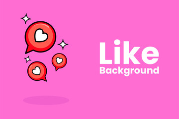 Like social media background. Community concept vector illustration.