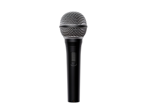 a close up of a microphone