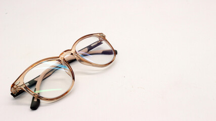 New glasses are brown