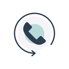 Phone, Contact Us Graphic Icon