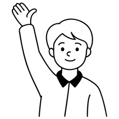 A Student Raising Funds for Local Charities Featuring a Creative Vector Illustration
