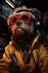 Obraz premium Brussels Griffon dog