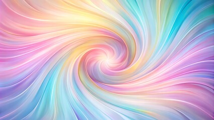 Obraz premium Abstract Whirl of Pastel Hues, A Symphony of Color and Light
