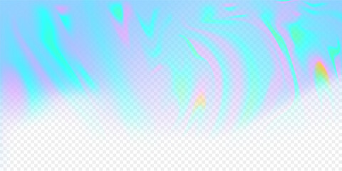 Hologram Texture Effect. Spectrum Neon Color. Vector Holographic Crystal Spectrum Background.