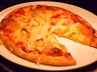 Kiln-Roasted Margaret's Pizza Fresh from the Buffet