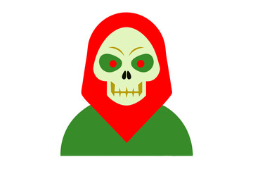 Creative Helloween vector style with white background