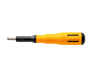 a yellow and black screwdriver