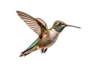 Fototapeta premium a hummingbird flying in the air