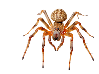 a close up of a spider