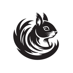 Squirrels of the World: Indigenous to Americas, Eurasia, Africa, and Beyond. Squirrel silhouette