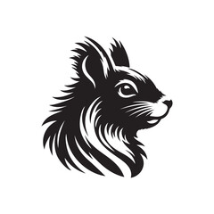 Squirrels of the World: Indigenous to Americas, Eurasia, Africa, and Beyond. Squirrel silhouette