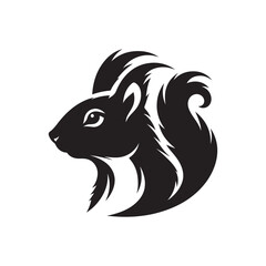 Squirrels of the World: Indigenous to Americas, Eurasia, Africa, and Beyond. Squirrel silhouette