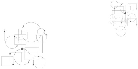 Abstract technology and science background design.