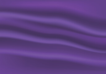 Obraz premium Abstract vector background luxury purple cloth or liquid wave Abstract or violet fabric texture background. Cloth soft wave. Creases of satin, silk, and cotton. Use for flag. illustration EPS 10.