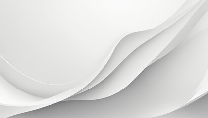 Minimalistic Abstract White Background with Soft Gradients.
