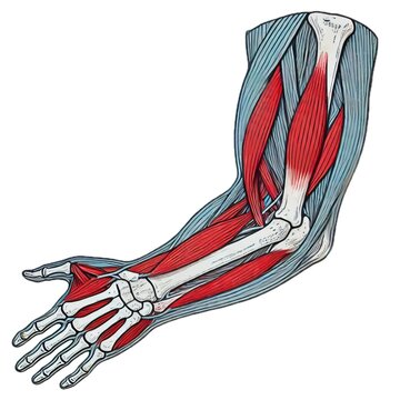短橈側手根伸筋 Extensor carpi radialis brevis muscle