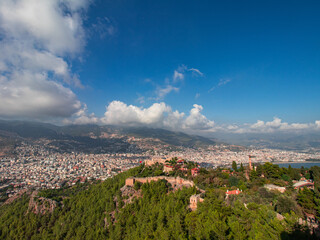 alanya cityscape alanya, antalya ,turkey 
