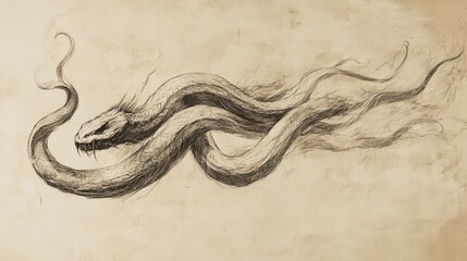 Obraz premium Defeating Darkness: Lord Stands Victorious Over Leviathan, Reflecting Divine Triumph Over Evil