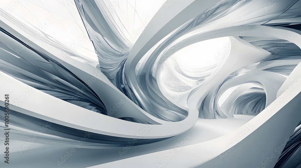 Poster abstract architecture background.