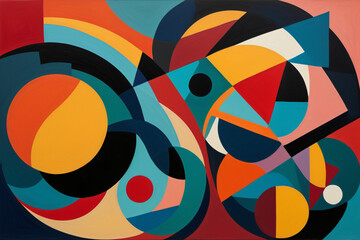 abstract background with circles