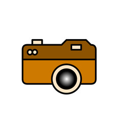 camera icon vector simple design illustration 
