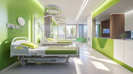Advancing Healthcare Sustainably: Renewable Energy-Powered Medical Technology and Green Hospital Design for Sustainable Healthcare Systems