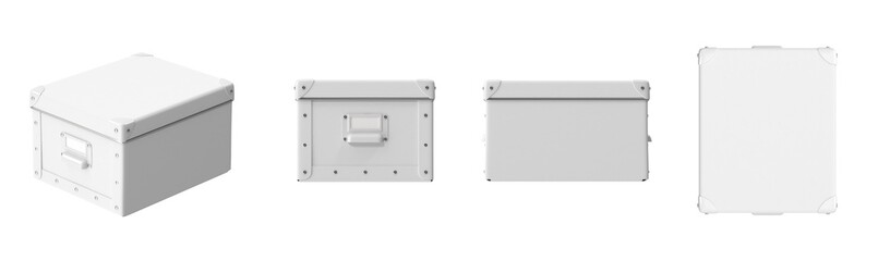 white Office storage box