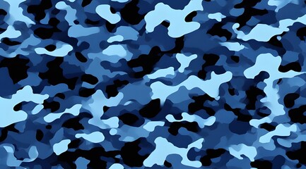 texture camouflage blue dirty background fashionable design