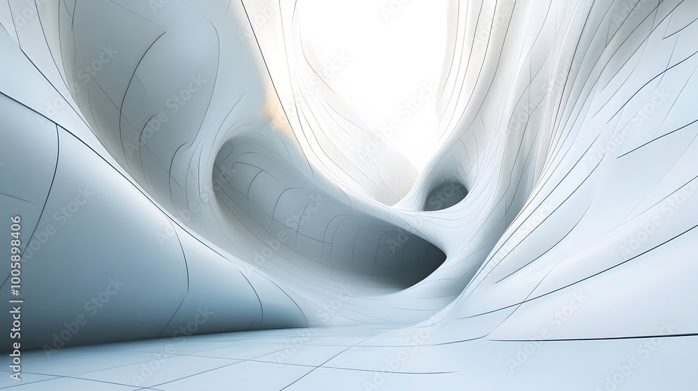 Poster abstract architecture background.