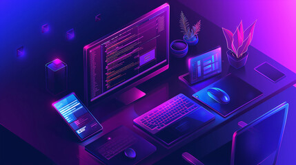 Website Optimization, Analysis, Content writing, Keywording, Reporting, Design, SEO, Links building. Website template on the laptop screen and tablet. 