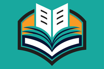 Book vector style illustration