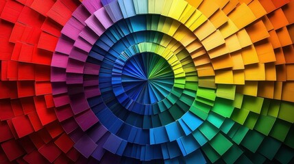 Fototapeta premium Design a bright and colorful infographic about the psychology of colors
