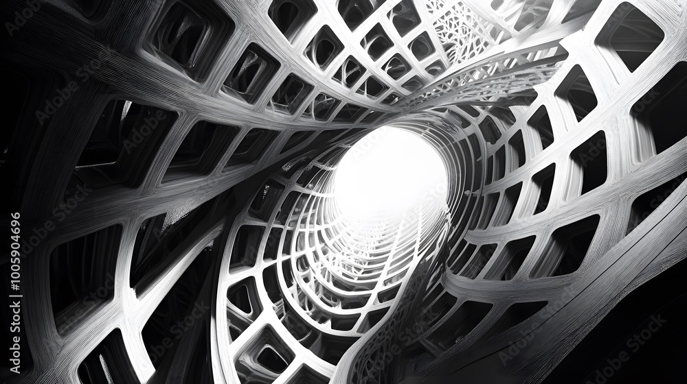 Poster abstract architecture background.