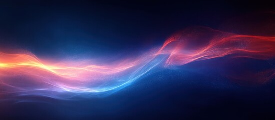 Fototapeta premium Abstract Colorful Light Waves