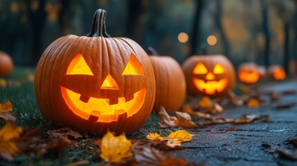 Halloween holiday background