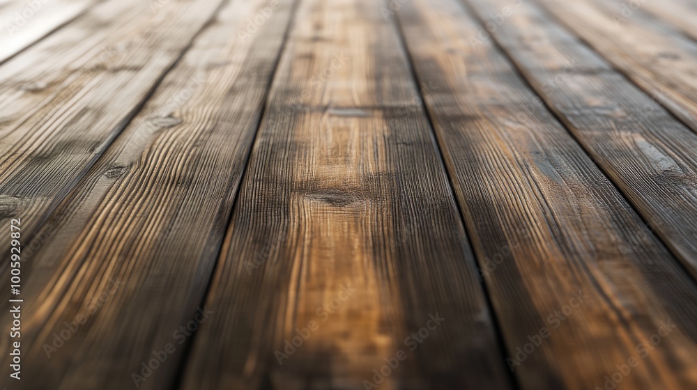Poster the surface of a wooden table is displayed, emphasizing its grain and texture while serving as a bac