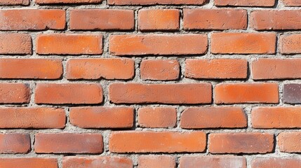 Fototapeta premium Classic Red Brick Wall Texture Background