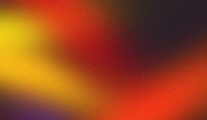 Soft red orange color spots gradient grainy backdrop design, bright, shiny template. Abstract noisy smooth colours gradient template, website header, banner and poster