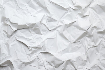 Fototapeta premium Processed collage of crumpled white paper sheet texture. Background for banner, backdrop or texture