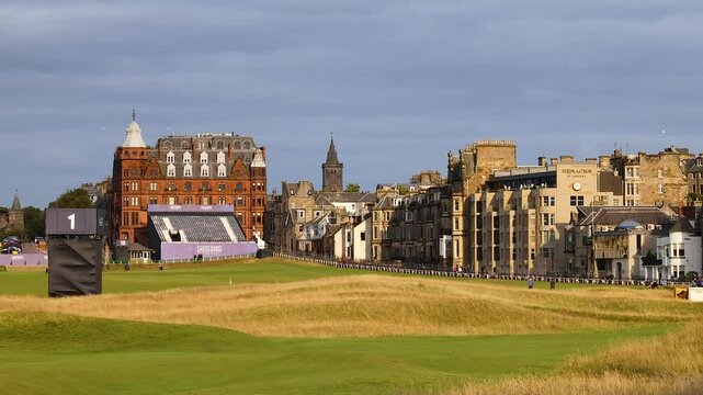 Golf Course at St Andrews, Scotland