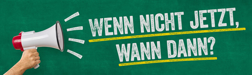  Megafon - Wenn nicht jetzt, wann dann
