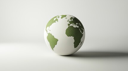 Fototapeta premium Rebalancing Global Trade: Contrasting Countries' Carbon Intensity with CBAM from a Front View