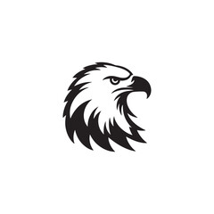 Isolated Abstract Eagle Head - Perfect Vector for Branding, Labels, and Logos.