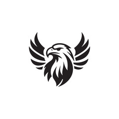 Isolated Abstract Eagle Head - Perfect Vector for Branding, Labels, and Logos.