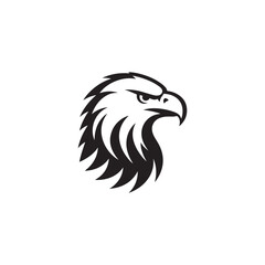 Isolated Abstract Eagle Head - Perfect Vector for Branding, Labels, and Logos.