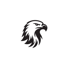 Eagle Head - Vector Design for Emblem, Badge, or Label.