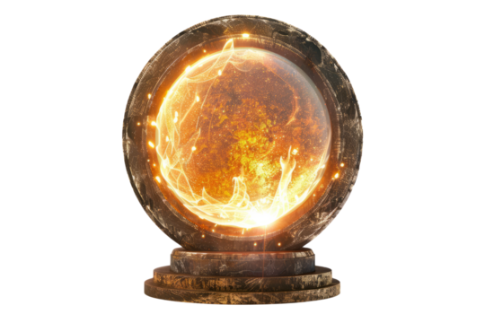 mystical portal to other realms with portal-themed magical energy spell effects